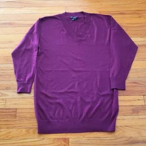 Armani exchange tunic sweater dress